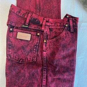Vintage RARE distressed Wrangler jeans